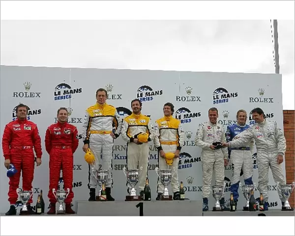 Le Mans Series: 1st: Angel Burgueno  /  Miguel Amaral  /  Miguel Angel de Castro ASM Team Racing For Portugal, centre