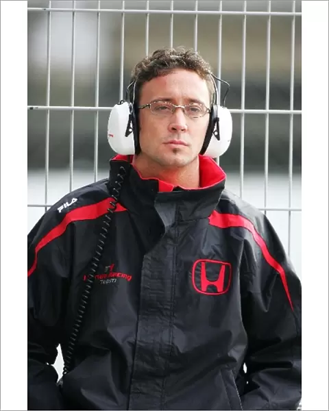 Formula One Testing: Andreas Zuber Honda