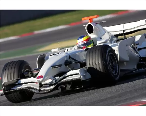 Formula One Testing: Mike Conway Honda RA107