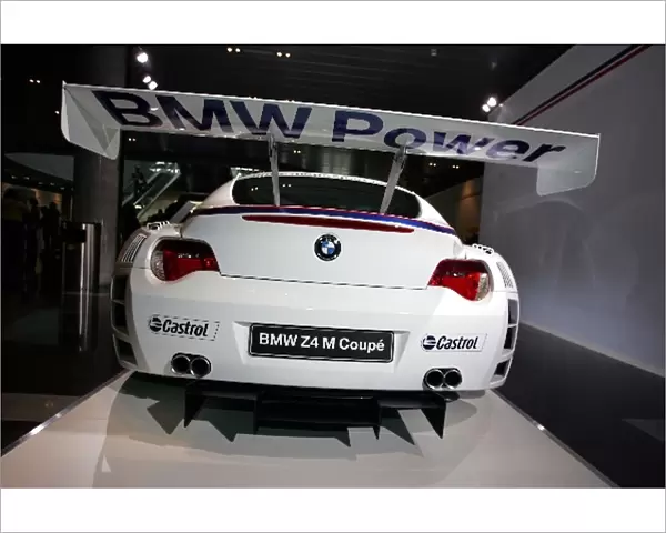 BMW Sauber F1. 07 Launch: BMW Z4 M Coupe on display