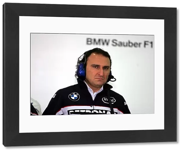 BMW Sauber F1. 07 First Run: BMW Sauber Engineer