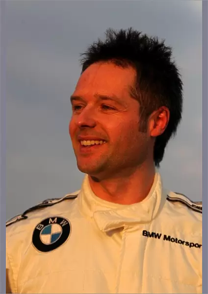 BMW Sauber F1. 07 First Run: Andy Priaulx World Touring Car Champion
