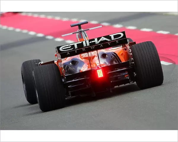 Formula One Testing: Giedo van der Garde Spyker Test Driver