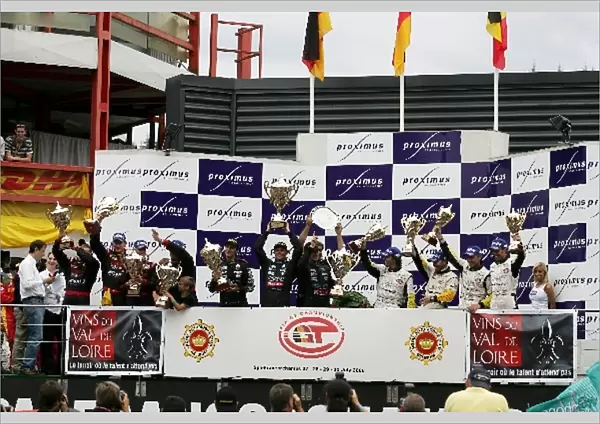 FIA GT Championship: 2nd: Stephane Lemeret  /  Andrea Piccini  /  Jean-Denis Deletraz  /  Marcel Fassler Phoenix Racing, left