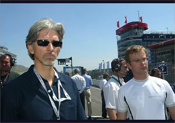 DTM: Damon Hill BRDC Chairman on the grid