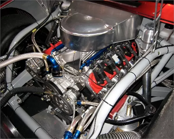 Speedcar Series Launch: Speedcar series V8 engine