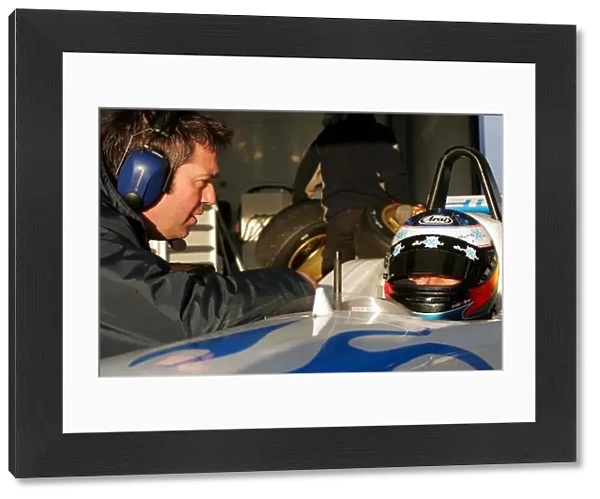 Formula 3 Testing: Maro Engel: Formula 3 Testing, Snetterton, England, 2 March 2006