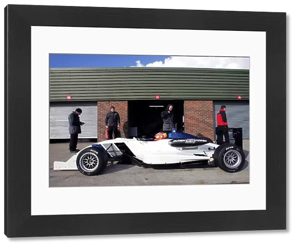 Formula 3 Testing: Rodolfo Gonzalez: Formula 3 Testing, Snetterton, England, 2 March 2006