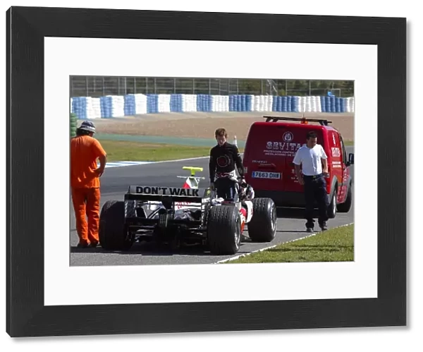 Formula One Testing: Anthony Davidson Honda Racing F1 Team Third Driver breaks down