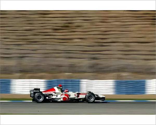 Formula One Testing: James Rossiter Honda Racing F1 Team Test Driver