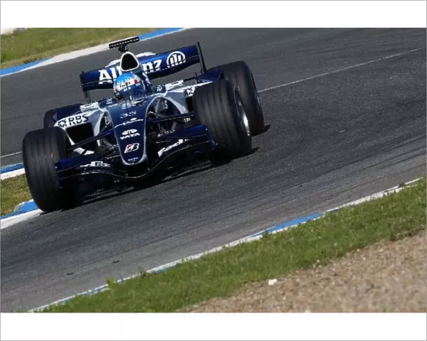 Formula One Testing: Alex Wurz Williams FW28 Third Driver