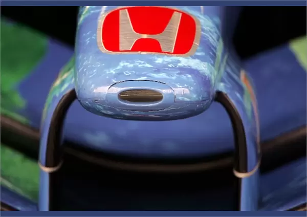 Formula One Testing: Honda RA107 front wing detail