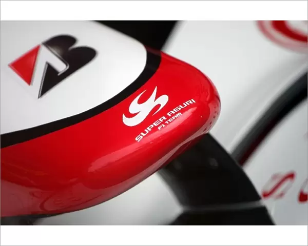 Formula One Testing: Super Aguri F1 SA07 nose