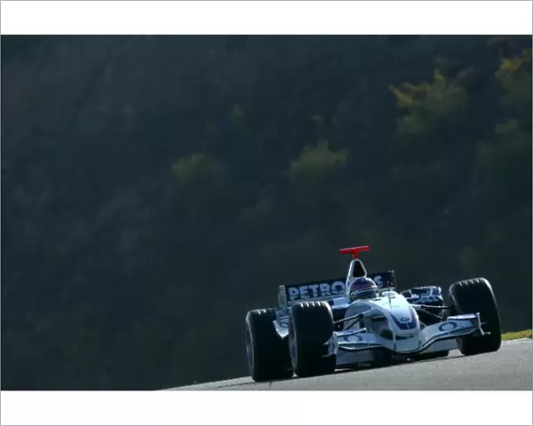 Formula One Testing: Jacques Villeneuve BMW Sauber F1. 06