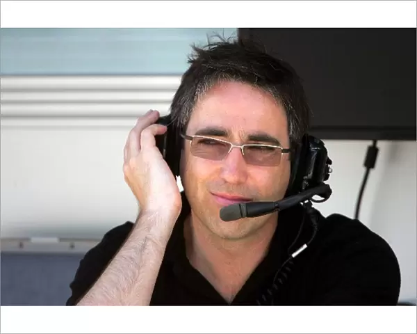 Formula One Testing: Mark Preston Super Aguri F1 Team Technical Director