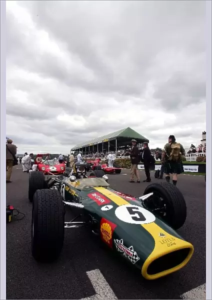 Goodwood Revival Meeting: Lotus 49 in the Ford DFV parade