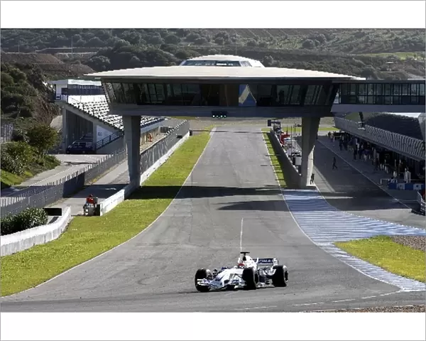 Formula One Testing: Timo Glock BMW Sauber F1. 06