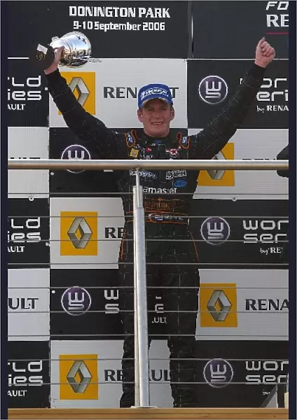 Formula Renault Eurocup: Carlo van Dam SG Formula on the race 2 podium