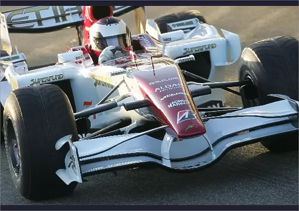 Formula One Testing: Franck Montagny tests for Force India