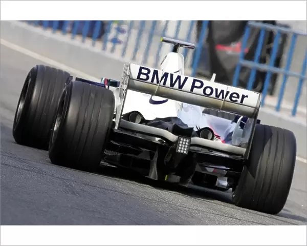 Formula One Testing: Marko Asmer tests for BMW Sauber
