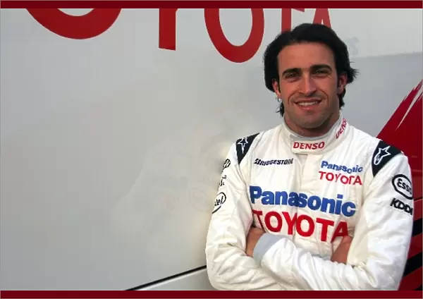 Formula One Testing: Ricardo Zonta Toyota Test Driver