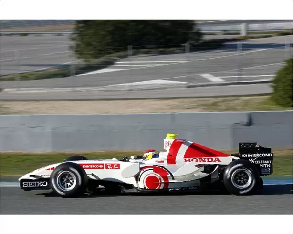 Formula One Testing: James Rossiter Honda F1 Racing