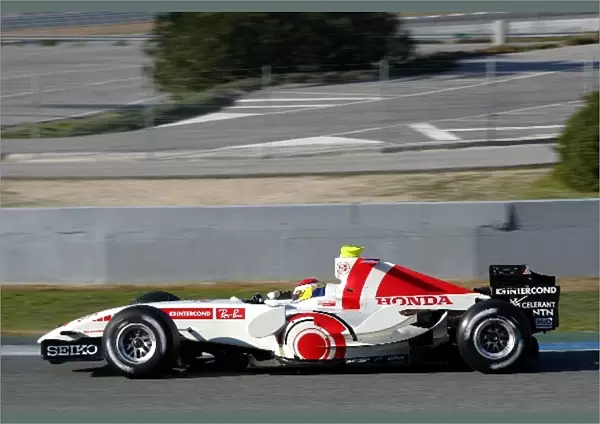 Formula One Testing: James Rossiter Honda F1 Racing