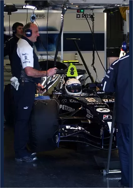 Formula One Testing: Alex Wurz Williams Test Driver
