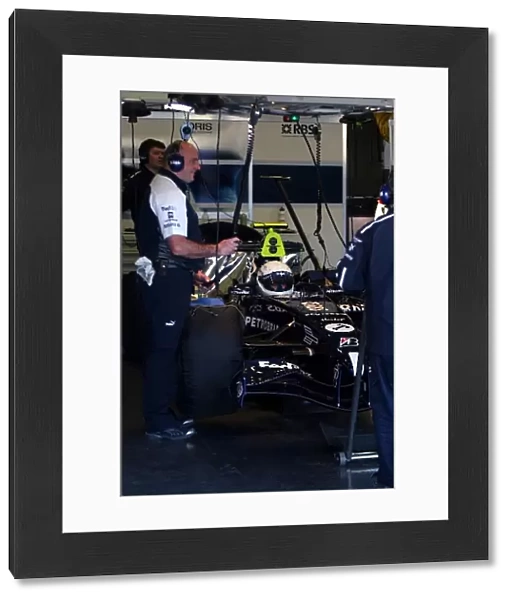 Formula One Testing: Alex Wurz Williams Test Driver