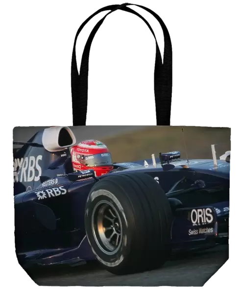 Formula 1 Testing: Kazuki Nakajima Williams interim car