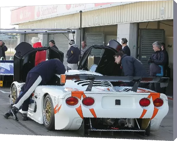 General Testing: Rollcentre Racing Mosler MT900 GT3 behind the Rollcentre Racing Pescarolo 01 Judd