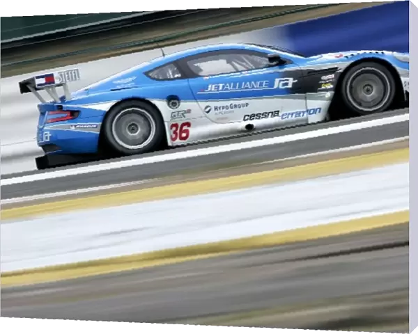 FIA GT Championship: Lukas Lichtner-Hoyer  /  Robert Lechner Jet Alliance Racing Aston Martin DBR9