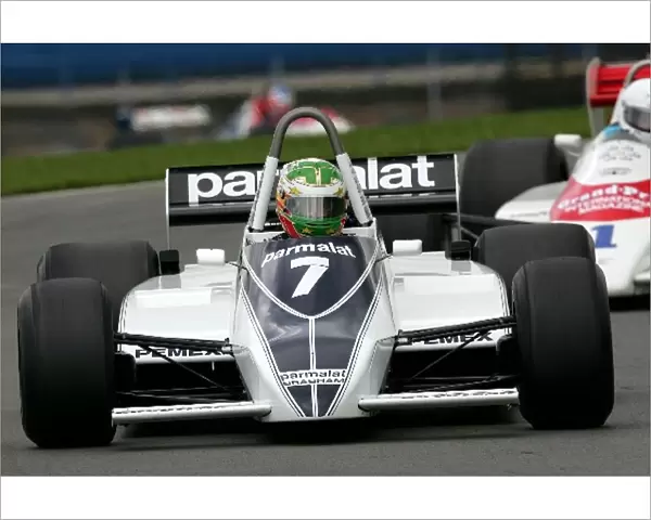 GP Live: Joaquin Folch Brabham BT49D: GP Live, Donington Park, England, 18 May 2007