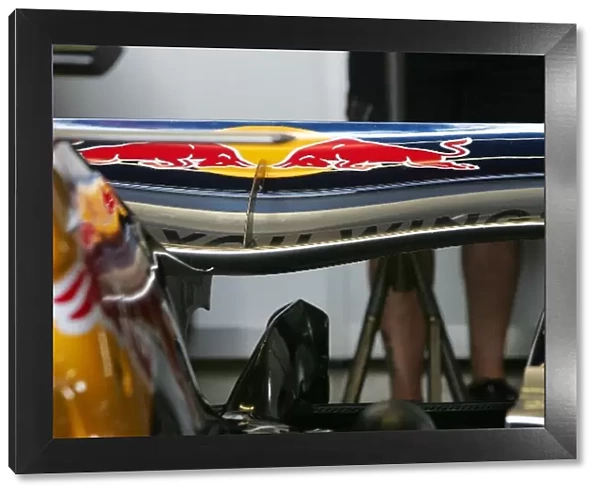 GP Live: The rear wing of Michael Ammermuller Red Bull Third Driver