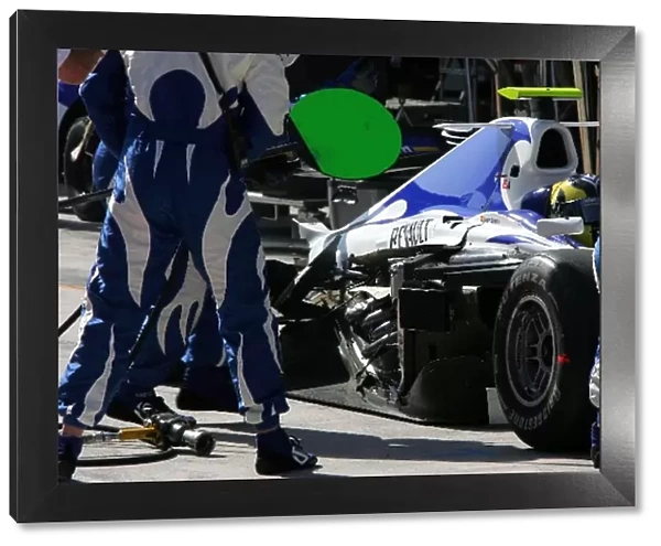 GP2 Series: Car damage for Andy Soucek DPR