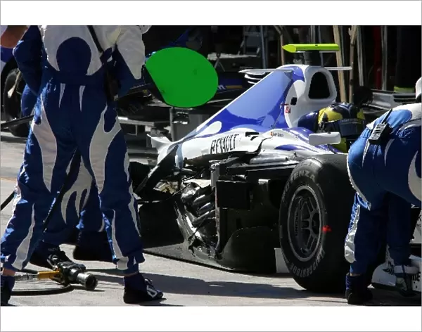 GP2 Series: Car damage for Andy Soucek DPR