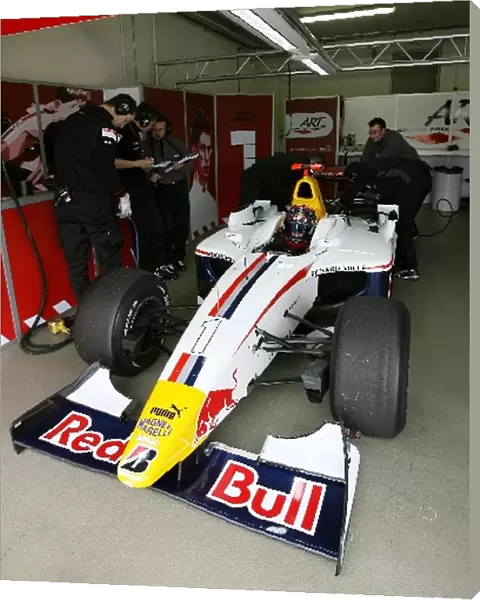 GP2 Series Testing: Michael Ammermuller ART Grand Prix