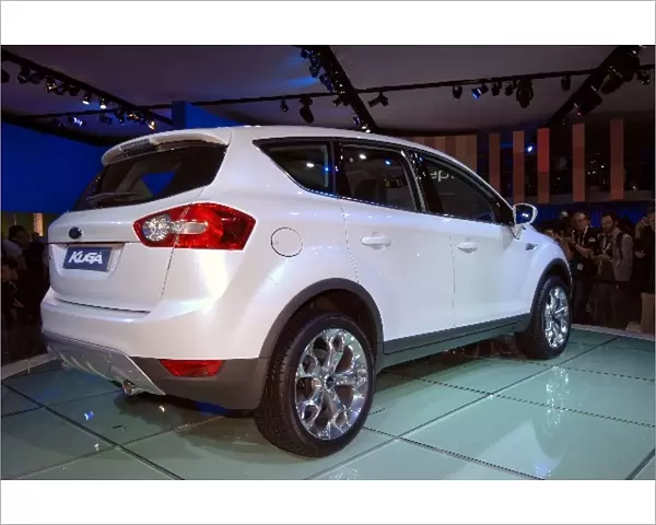 Frankfurt Motor Show: The Ford Kuga 4x4. The car will go into production early in 2008 at Fords Saarlouis plant in Germany and will be launched