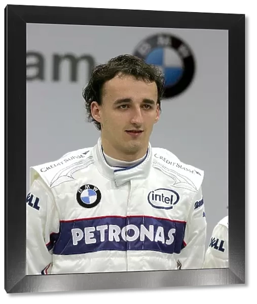 BMW F1. 07 Launch: Robert Kubica, BMW Sauber
