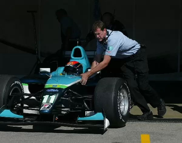 GP2 Testing: Tuka Rocha Piquet Sports: GP2 Testing, Day 2, Paul Ricard, France