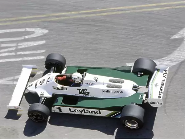 1981 United States Grand Prix West. Long Beach, California, USA. 13-15 March 1981. Alan Jones (Williams FW07C-Ford Cosworth), 1st position. World Copyright: LAT Photographic Ref: 35mm transparency 81LB21