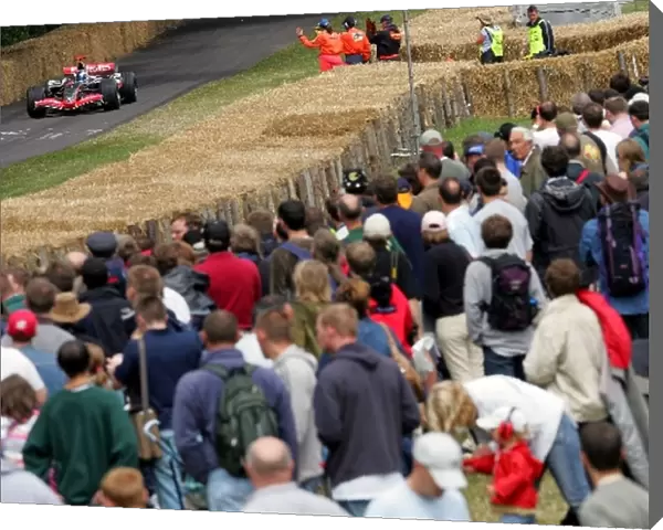 Goodwood Festival of Speed: Mika Hakkinen McLaren MP4  /  20