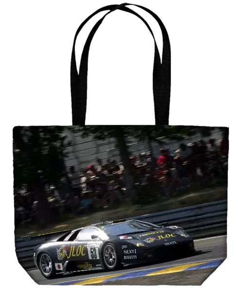 Le Mans 24 Hours: Marco Apicella  /  Yasutaka Hinoi  /  Koji Yamanishi JLOC Isao Noritake Lamborghini Murcielago R-GT