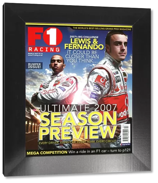 F1 Racing Covers 2007: F1 Racing Covers 2007