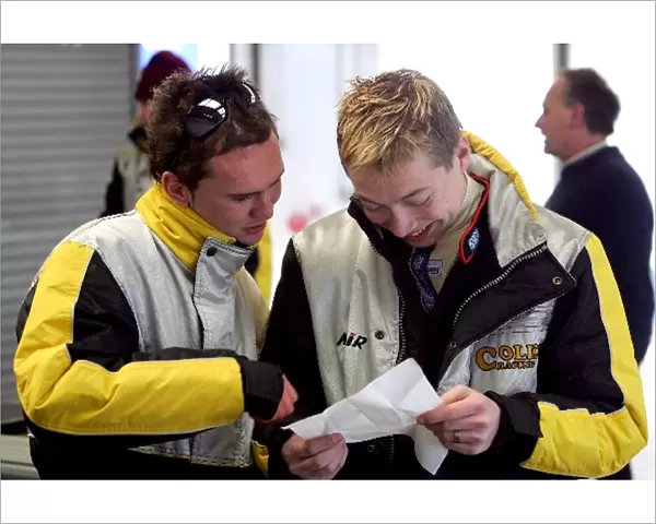 Formula Renault UK Testing: Dean Smith Coles Racing and Josh Fisher Coles Racing