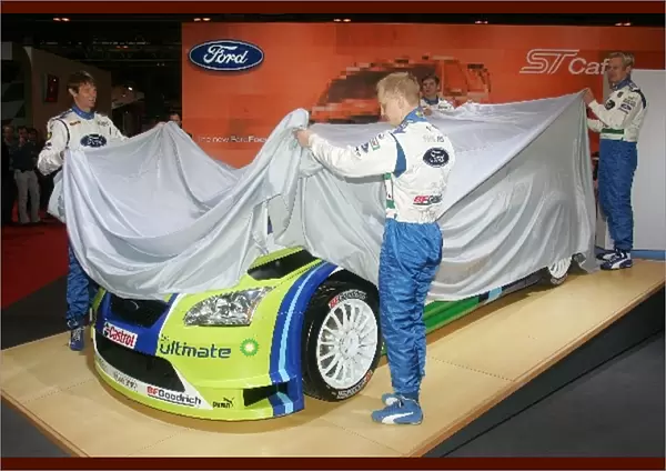 Autosport International Show 2006: The new 2006 Ford Focus WRC rally car is unveiled