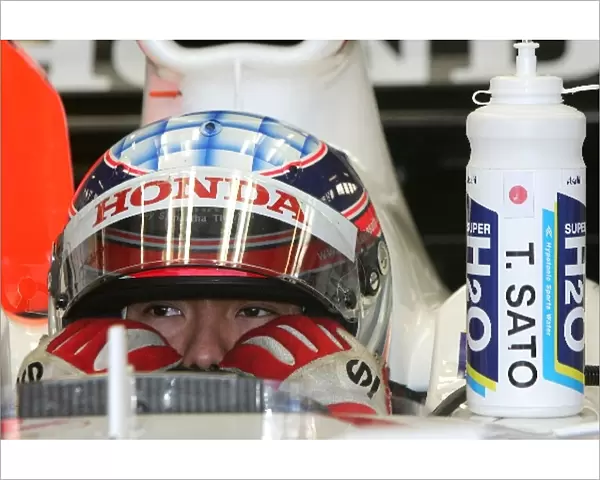 F1 Testing: Takuma Sato Super Aguri: F1 Testing, Day 2, Silverstone, England