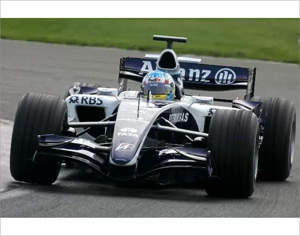 Formula 1 Testing: Alex Wurz Williams FW28 Third Driver