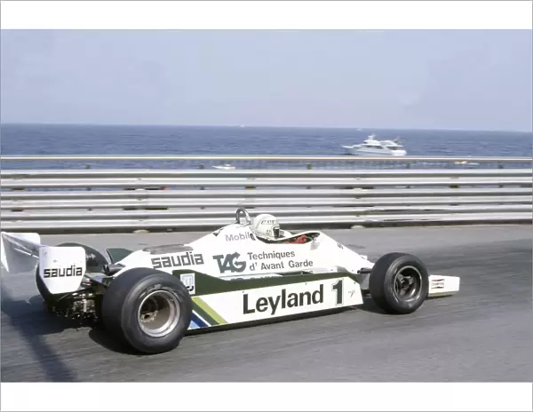 1981 Monaco Grand Prix. Monte Carlo, Monaco. 28-31 May 1981. Alan Jones (Williams FW07C-Ford Cosworth), 2nd position. World Copyright: LAT Photographic Ref: 35mm transparency 81MON49