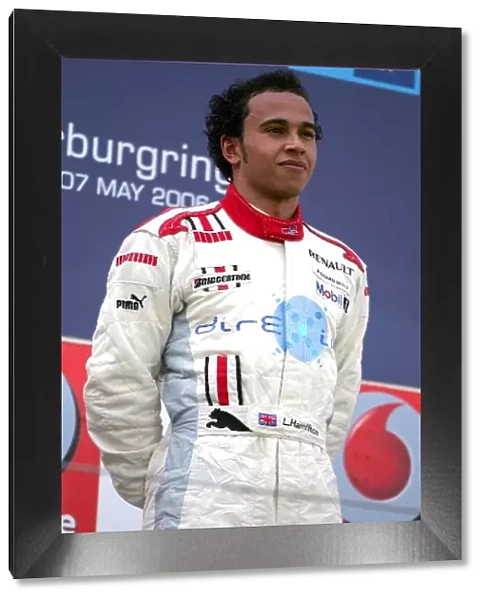 GP2 Series: Winner Lewis Hamilton ART Grand Prix